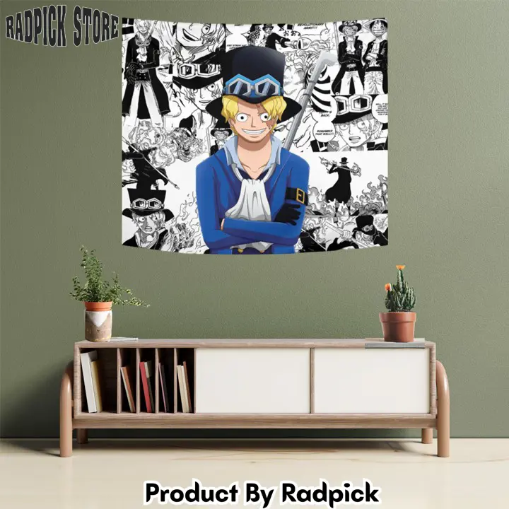 Sabo tapestry custom anime manga room wall decor  rp5943452
